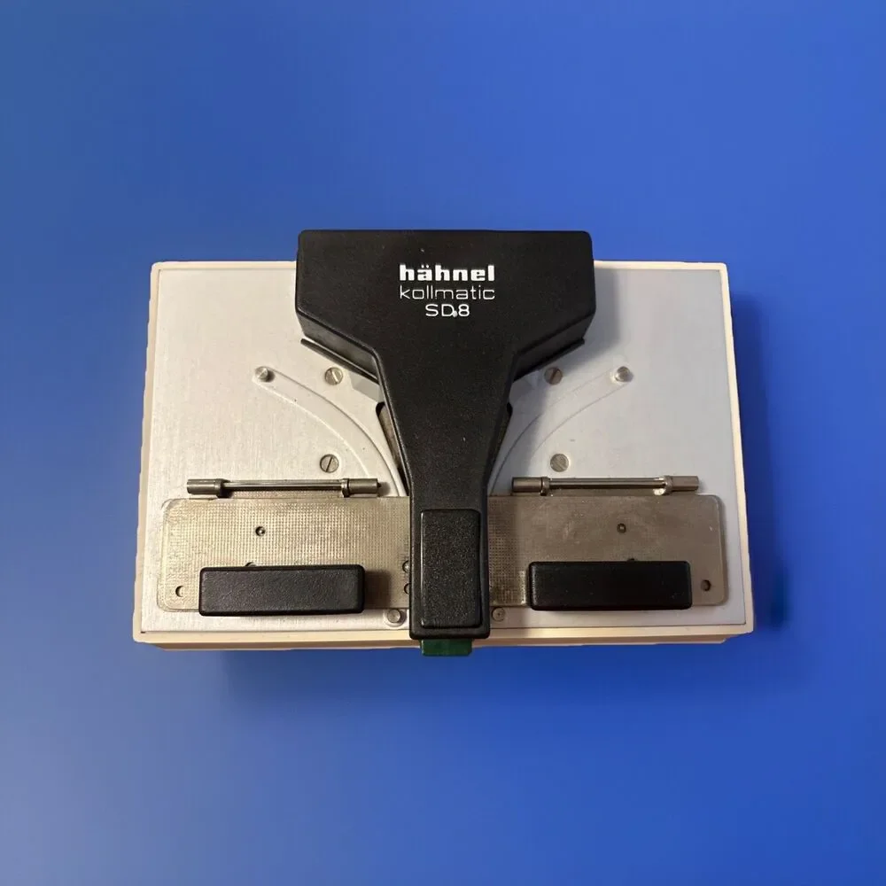 HAHNEL kollmatic SD8 motorized film splicer klebe presse - Standard & Super 8